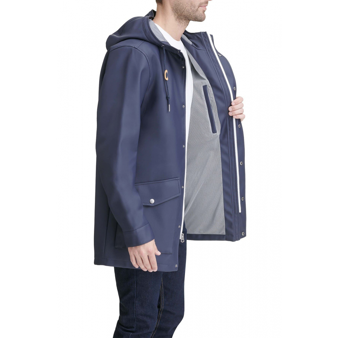 Veste de pluie 'Hooded' pour Hommes