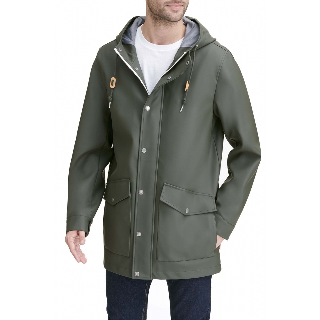 Veste de pluie 'Hooded' pour Hommes