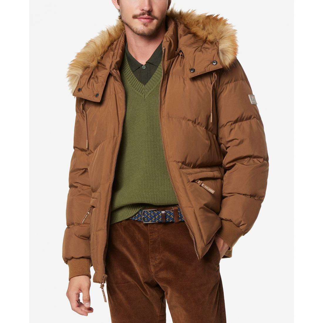 Blouson bomber 'Removable Hood' pour Hommes