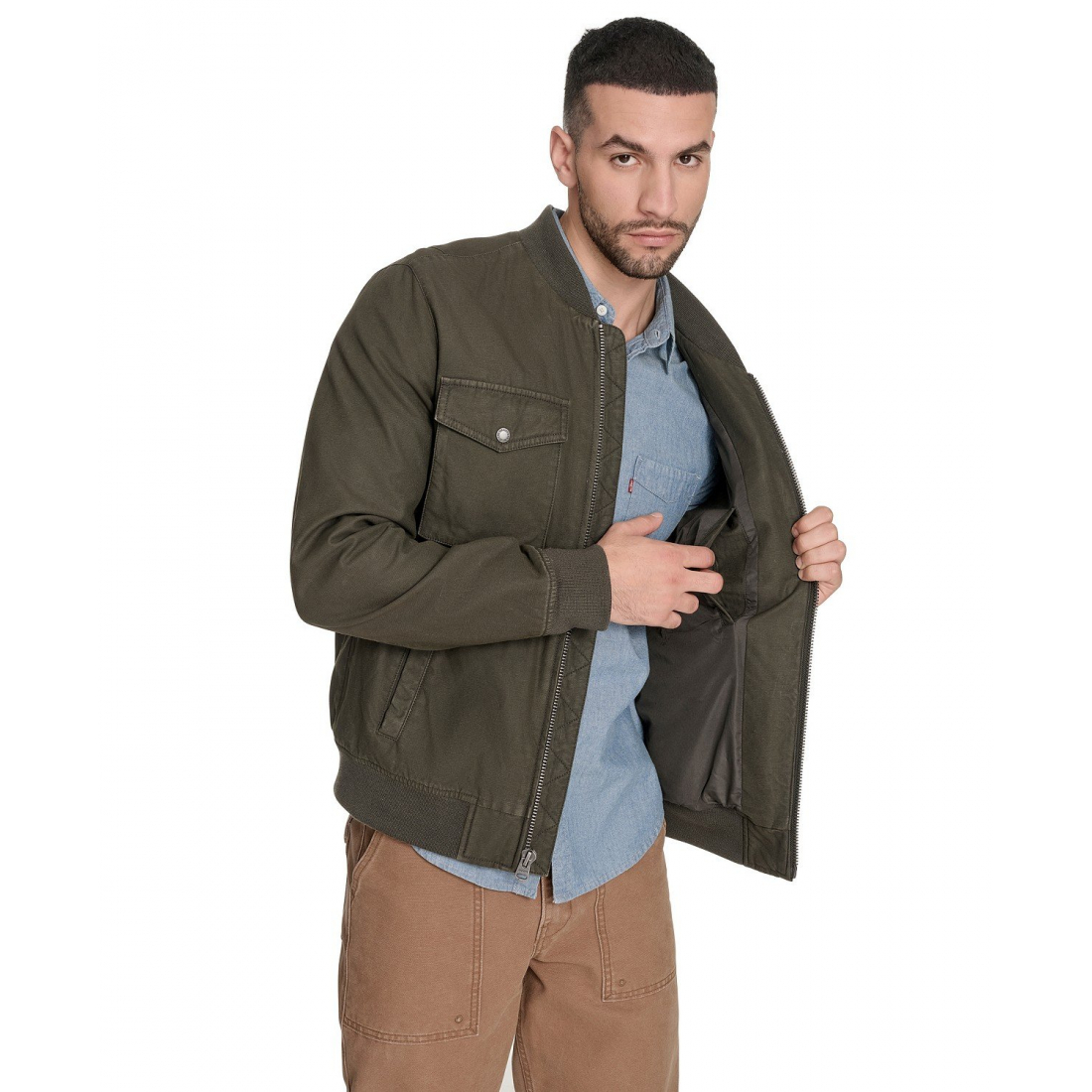 Blouson bomber 'Military' pour Hommes