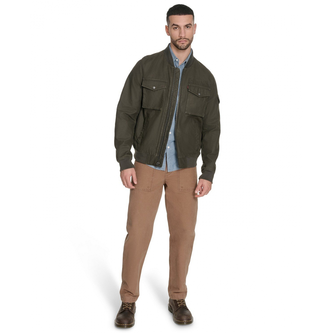Blouson bomber 'Military' pour Hommes