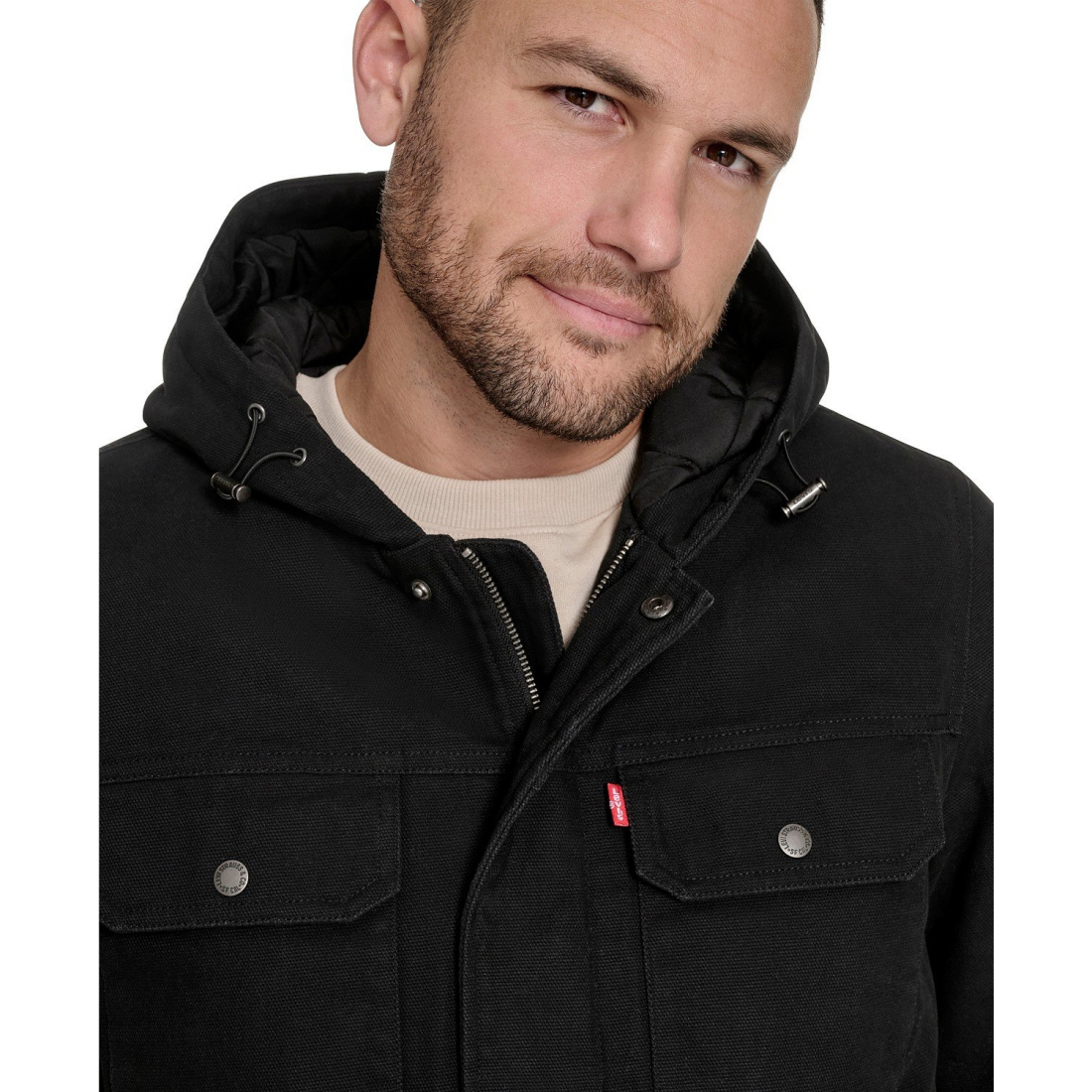 Veste de pluie 'Hooded' pour Hommes