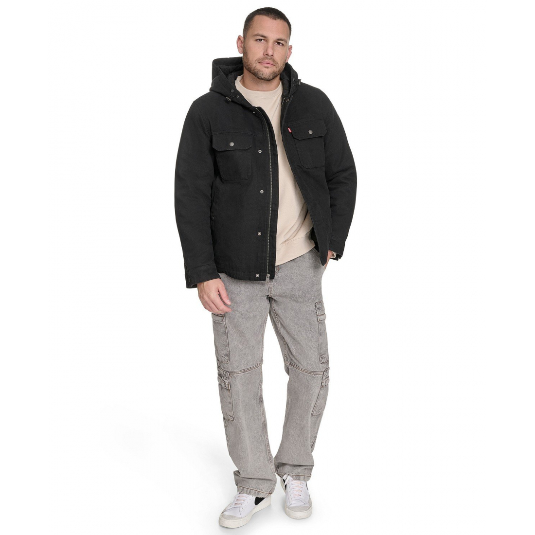 Veste de pluie 'Hooded' pour Hommes