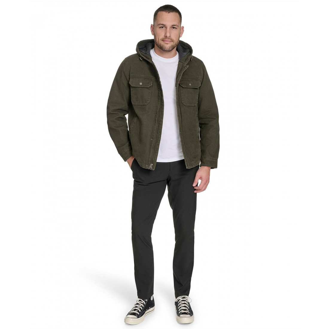 Veste matelassée 'Hooded' pour Hommes