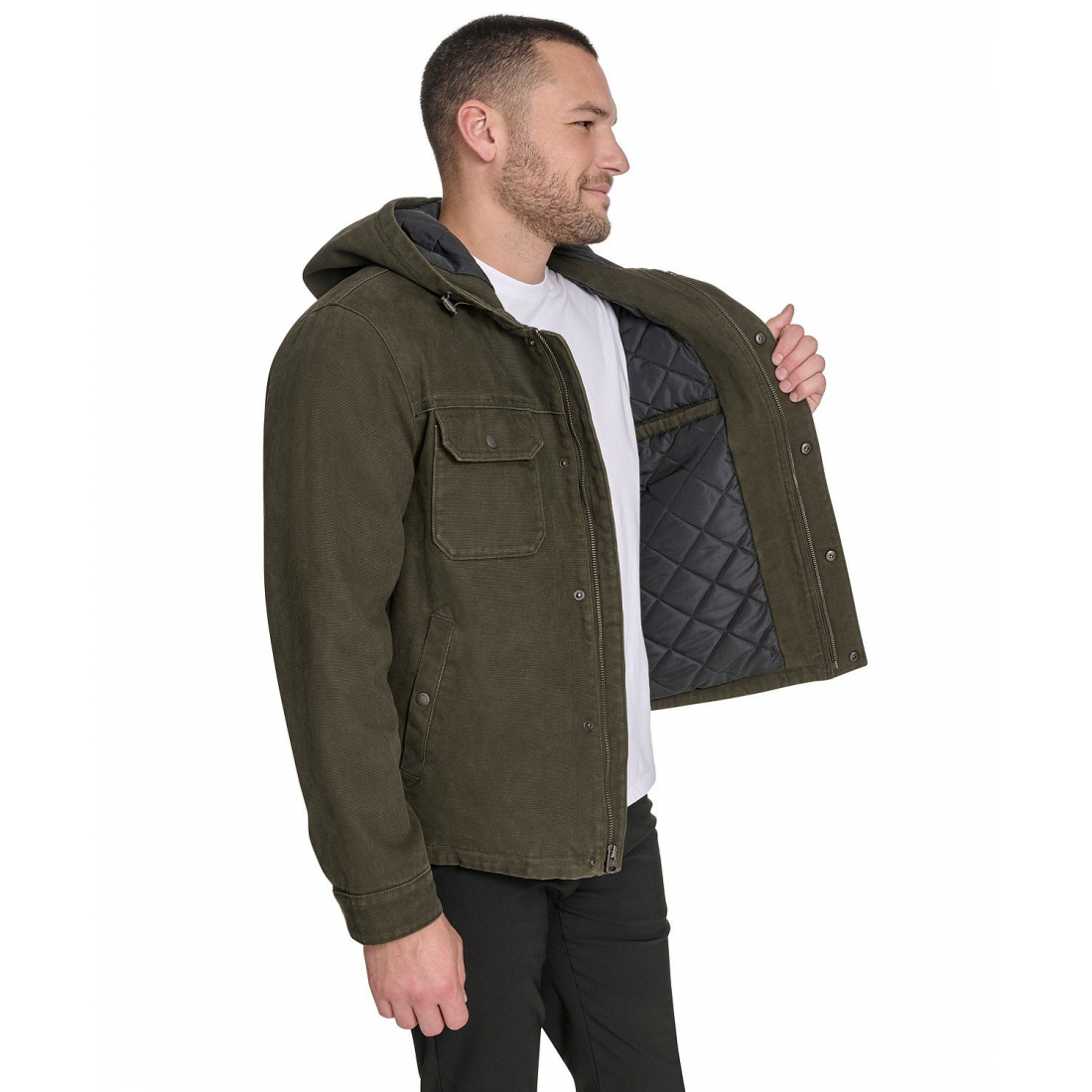 Veste matelassée 'Hooded' pour Hommes