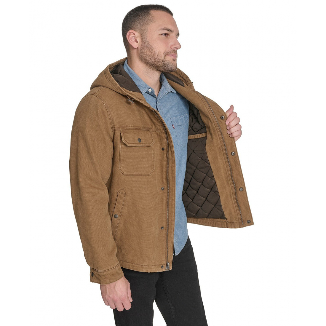 Veste matelassée 'Hooded' pour Hommes