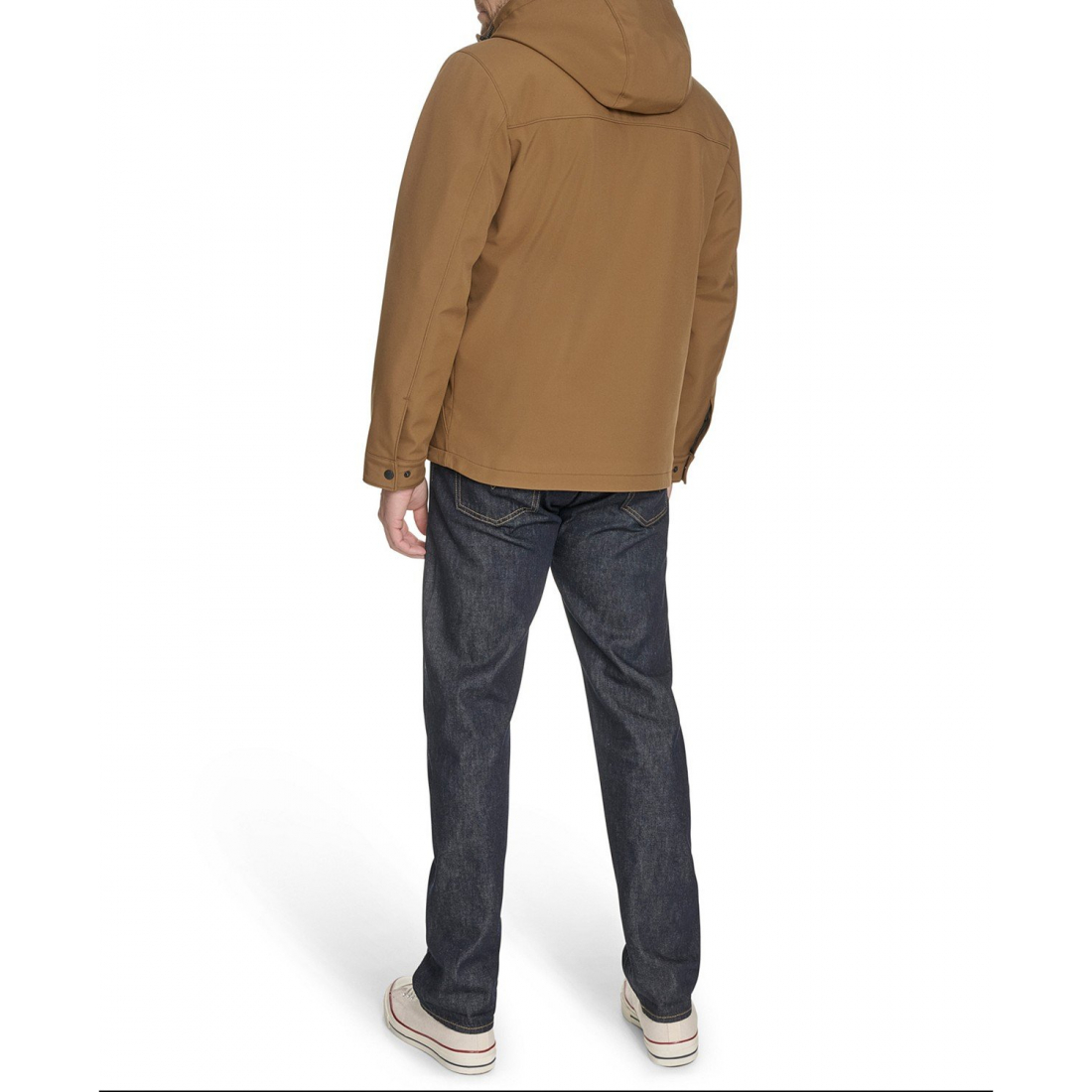 Veste matelassée 'Rib Stop Softshell Hooded' pour Hommes