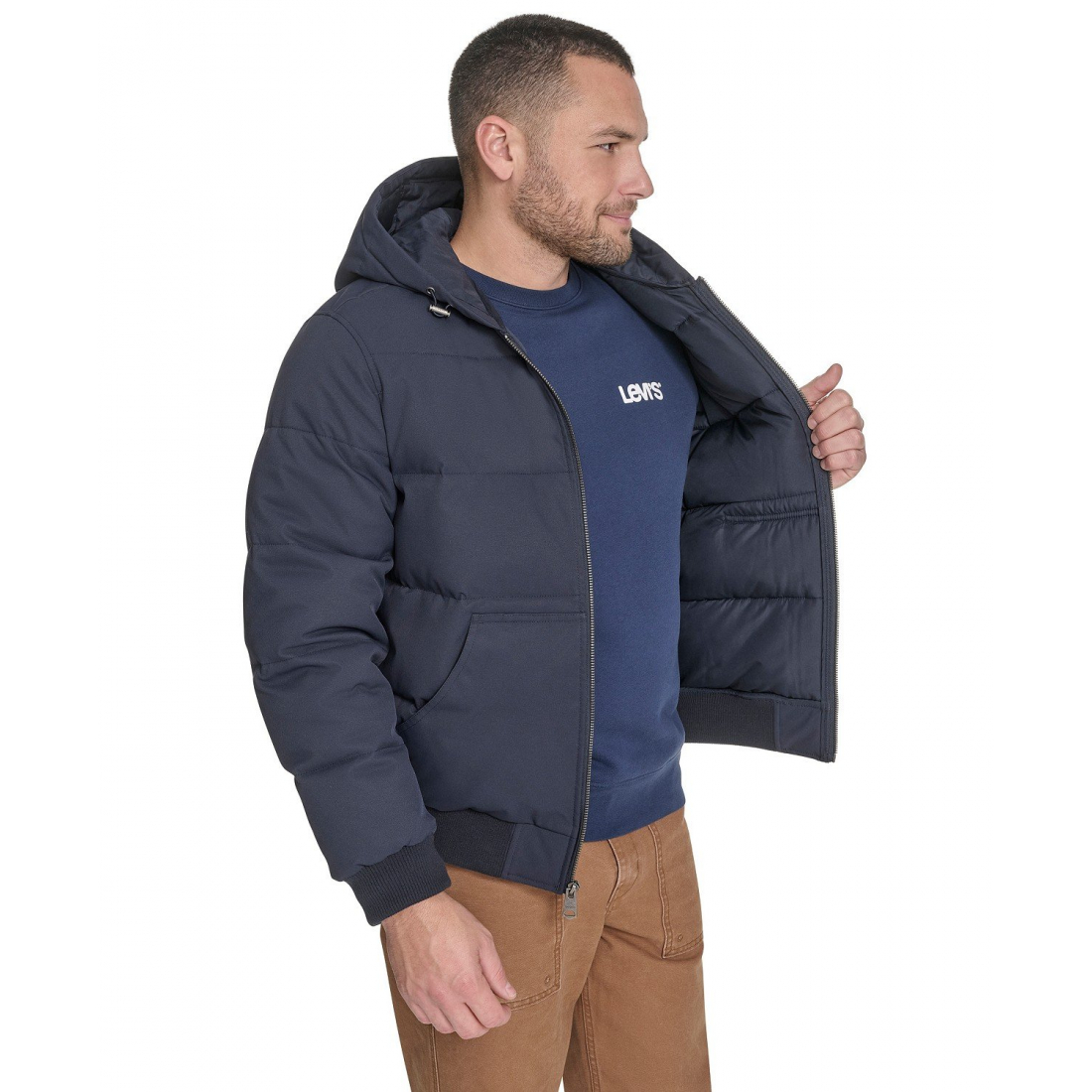 Blouson bomber 'Quilted' pour Hommes