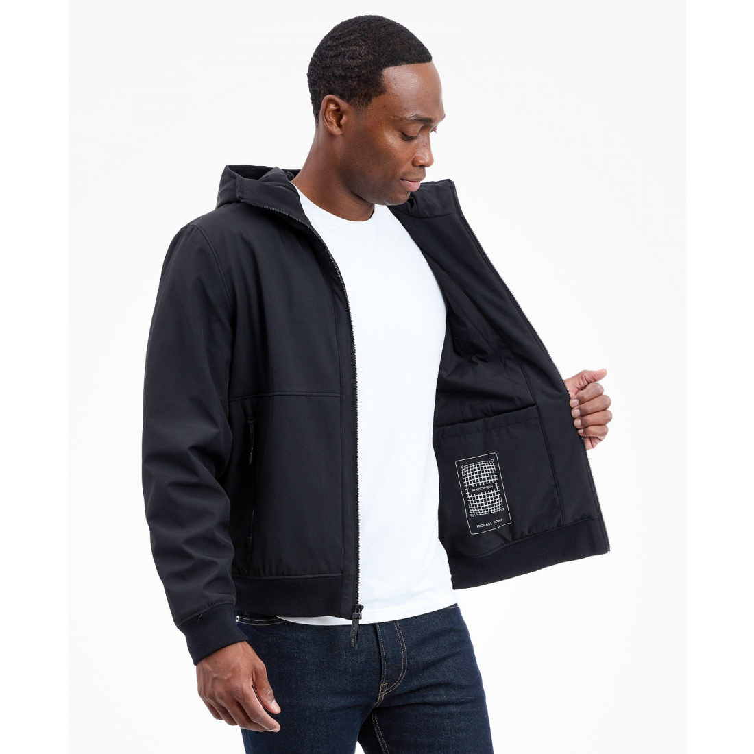 Veste de pluie 'Hooded Softshell' pour Hommes