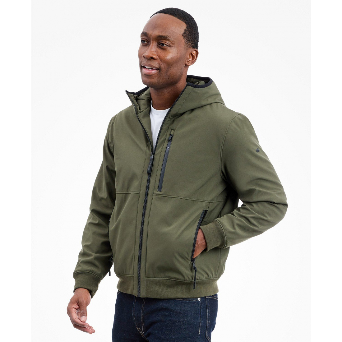 Veste de pluie 'Hooded Softshell' pour Hommes
