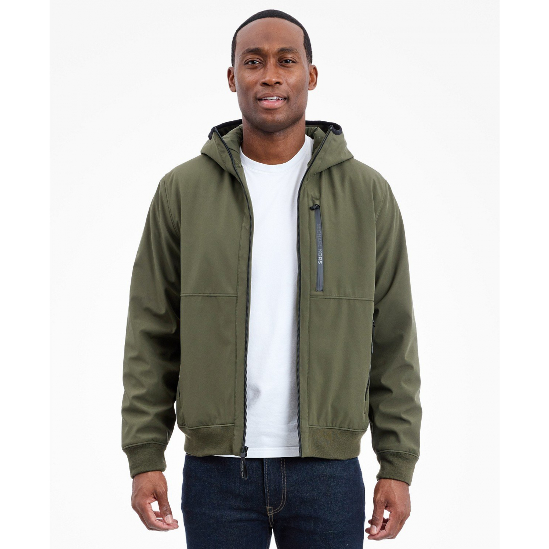 Veste de pluie 'Hooded Softshell' pour Hommes