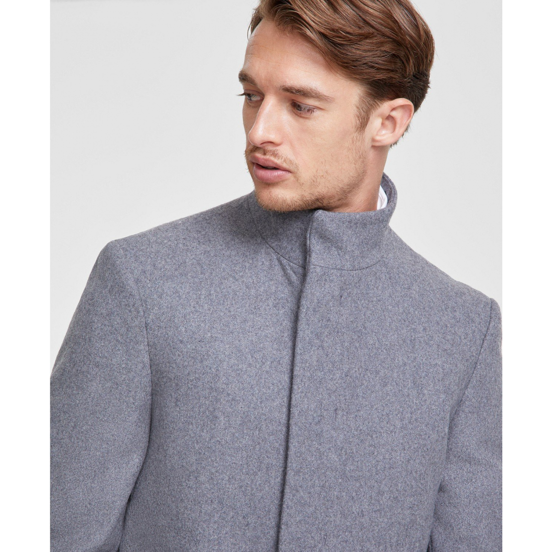 Manteau 'Mayden Slim-Fit Wool Blend Overcoat' pour Hommes