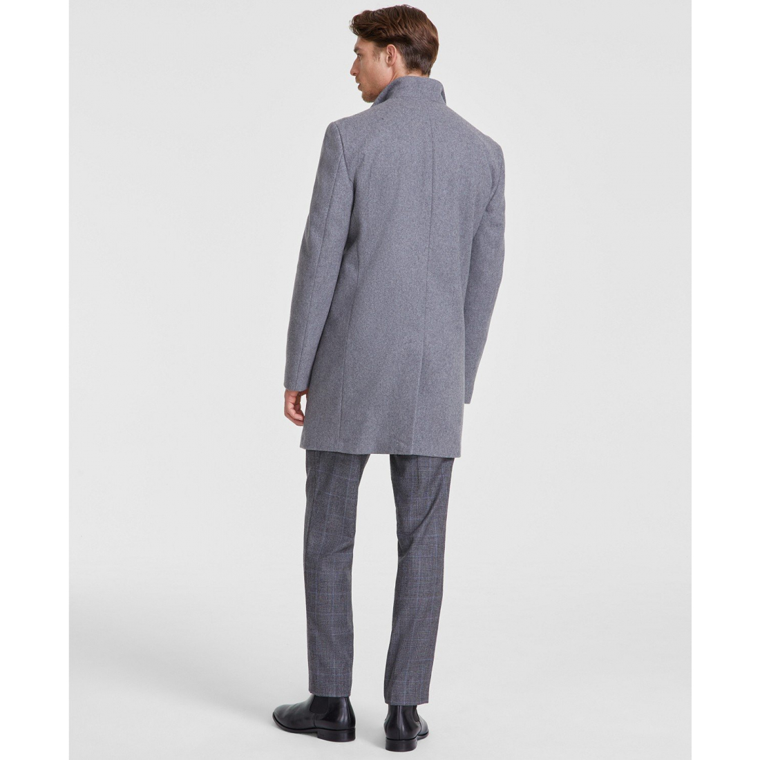 Manteau 'Mayden Slim-Fit Wool Blend Overcoat' pour Hommes