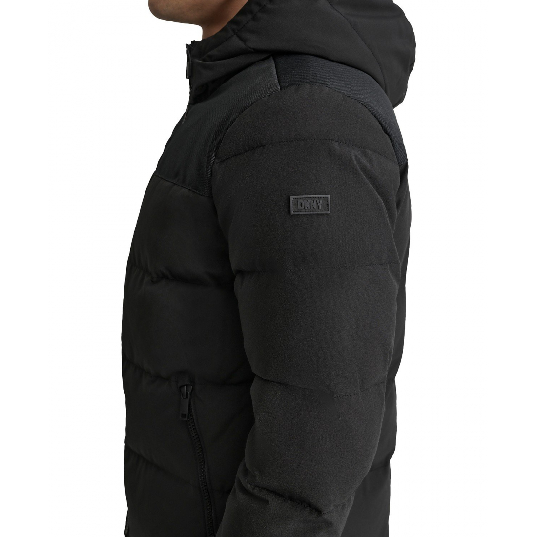 Manteau matelassé 'Mixed-Media' pour Hommes