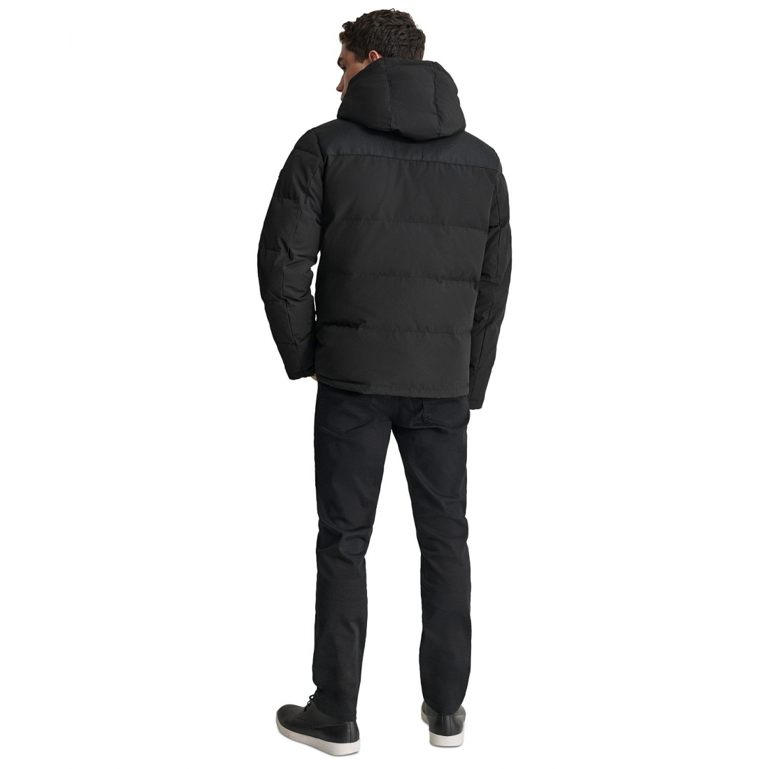 Manteau matelassé 'Mixed-Media' pour Hommes