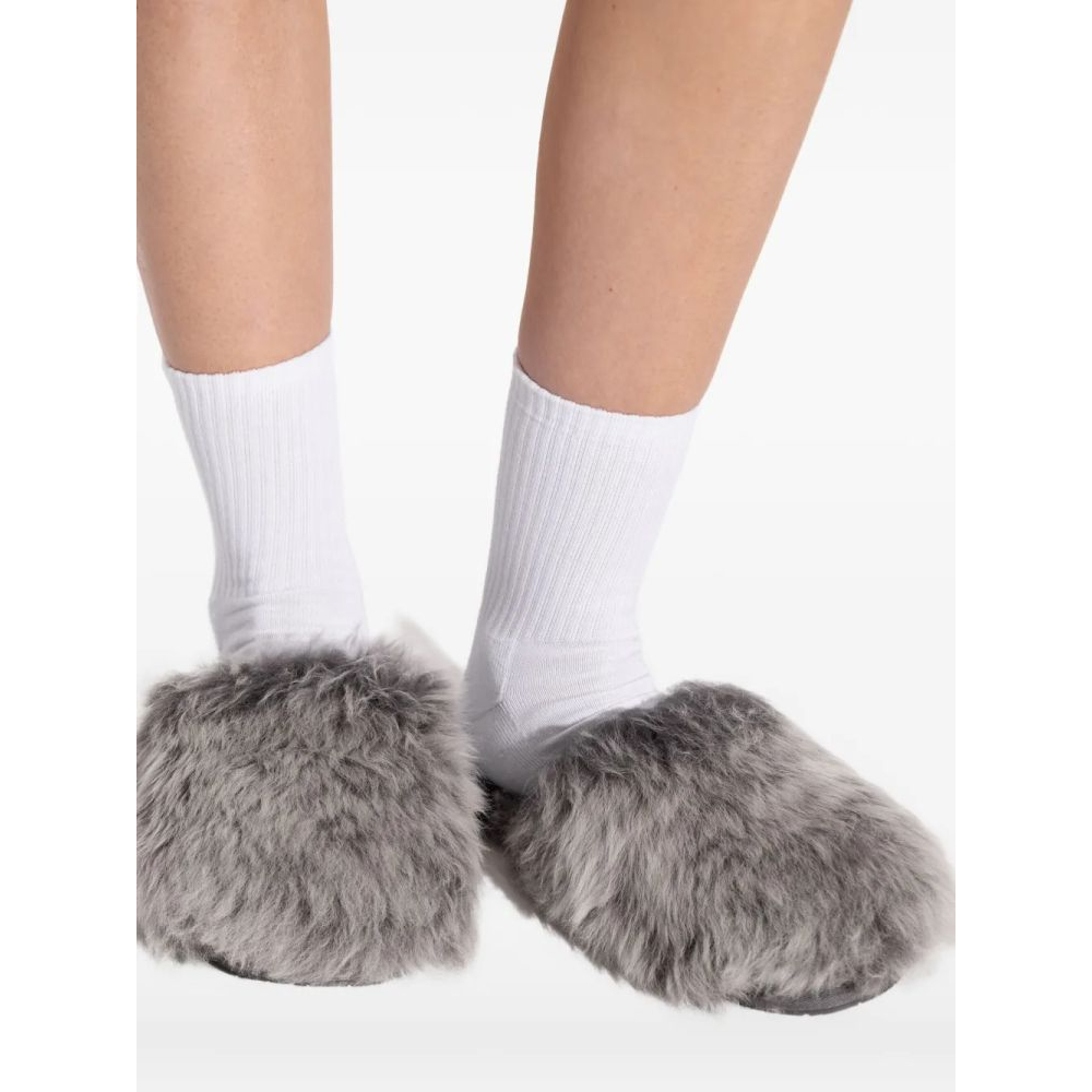 Chaussons 'Fur-Lined Scuffette Chalet' pour Femmes