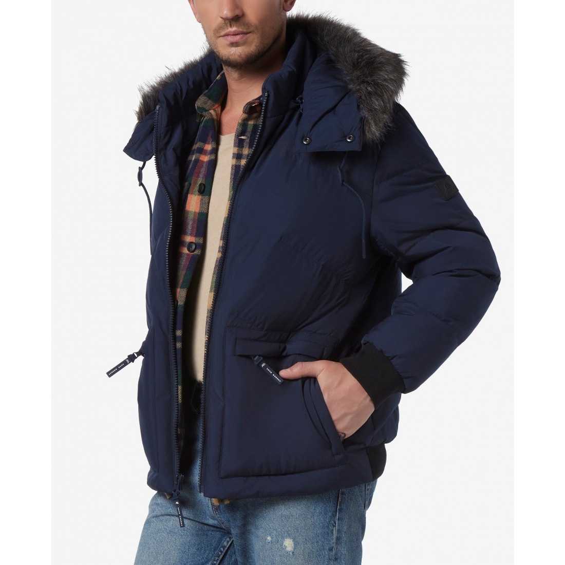 Blouson bomber 'Removable Hood' pour Hommes