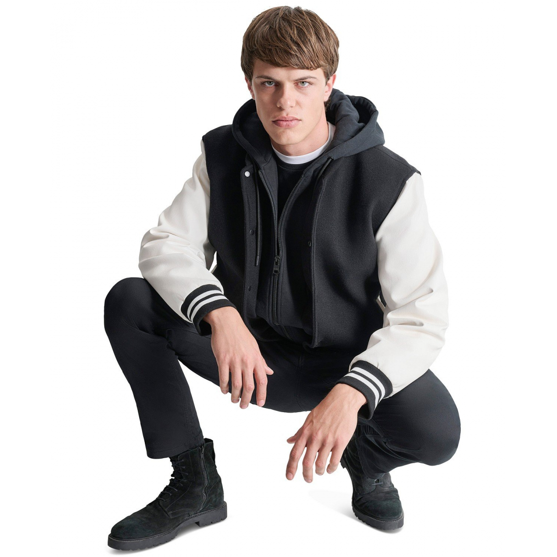 Men's 'Colorblocked' Bomber Jacket