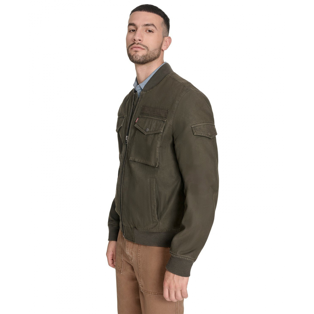 Blouson bomber 'Military' pour Hommes