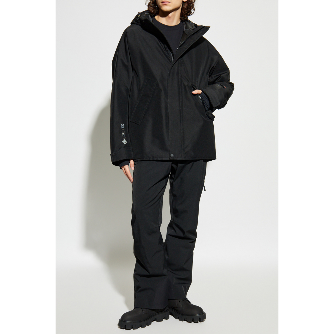 Doudoune en plumes 'Elfin Gore-Tex Hooded Laminate Ski' pour Hommes