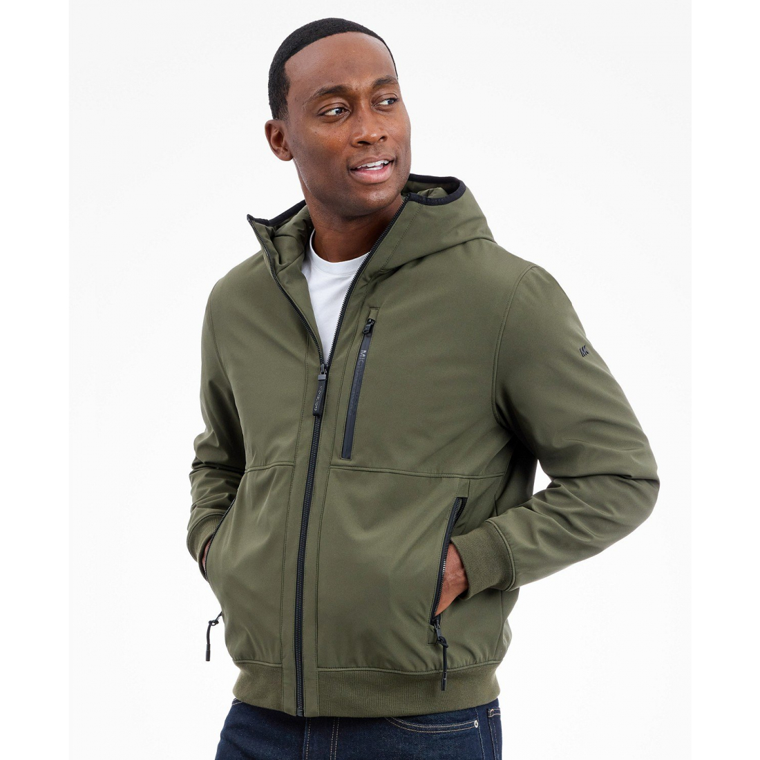 Veste de pluie 'Hooded Softshell' pour Hommes
