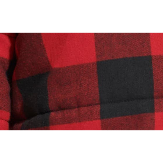 Veste matelassée 'Plaid Hooded' pour Hommes