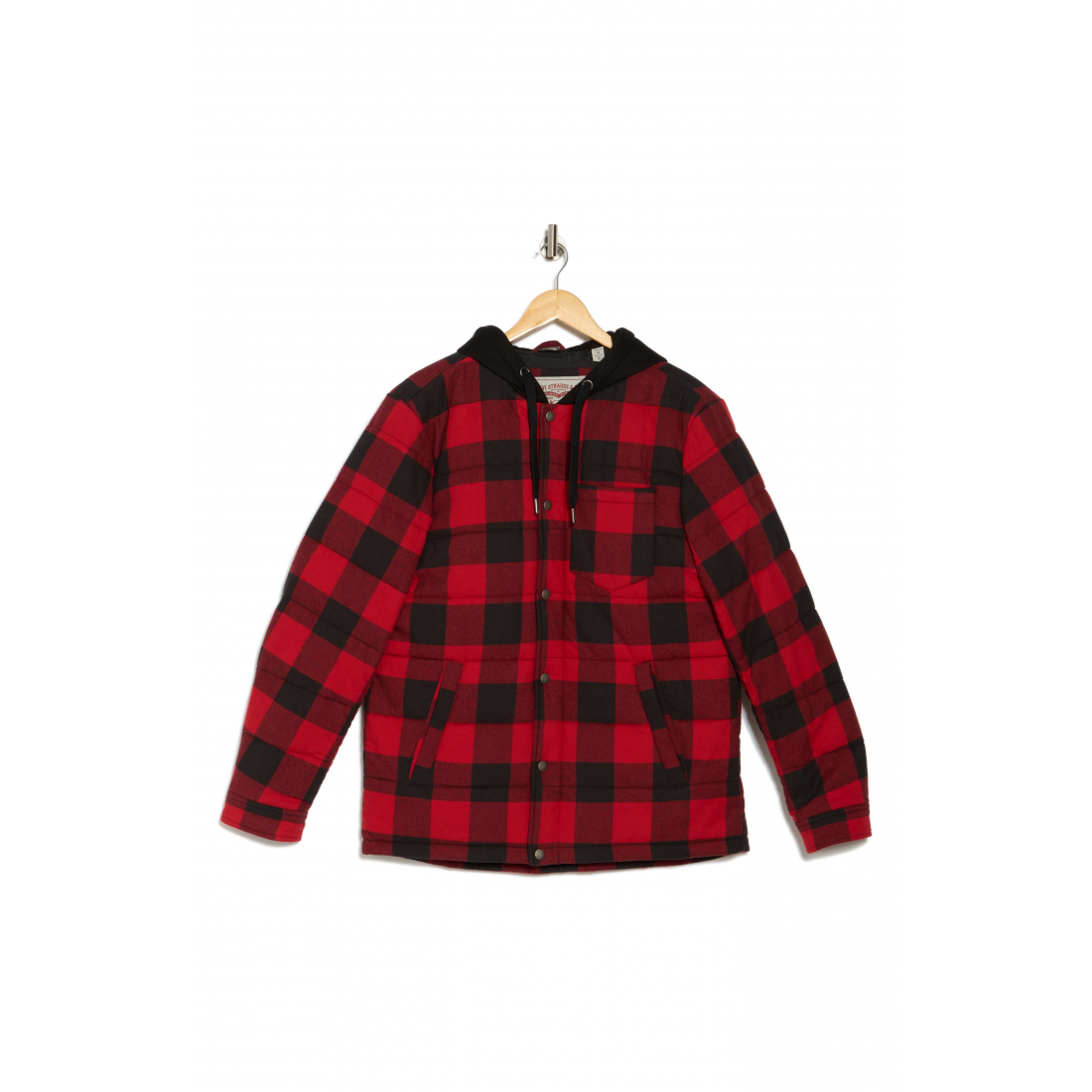 Veste matelassée 'Plaid Hooded' pour Hommes