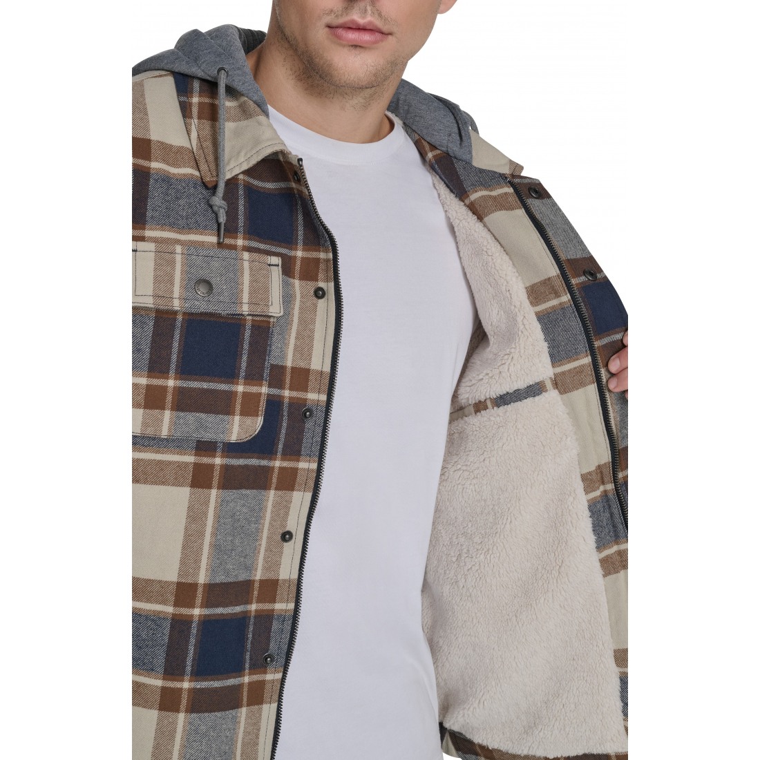 Veste 'Jersey Hood Shirt' pour Hommes