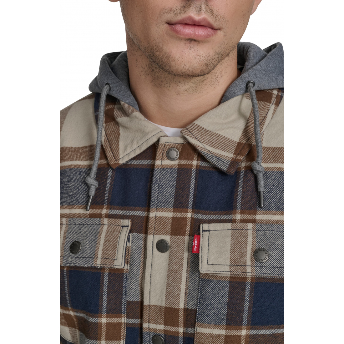 Veste 'Jersey Hood Shirt' pour Hommes