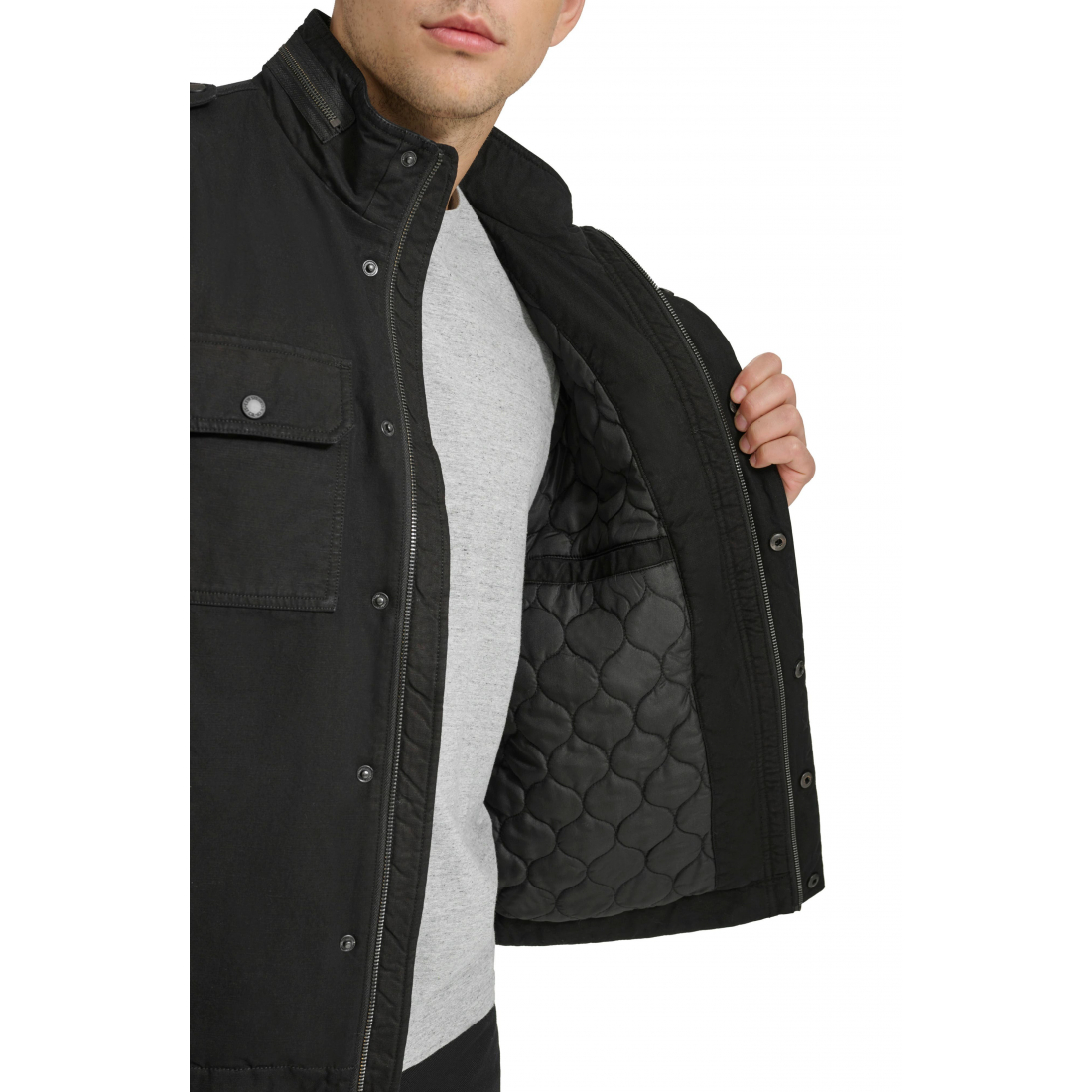 Veste 'Washed Cotton Utility' pour Hommes