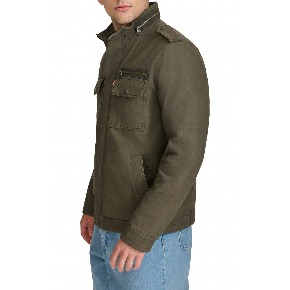 Veste 'Washed Cotton Utility' pour Hommes