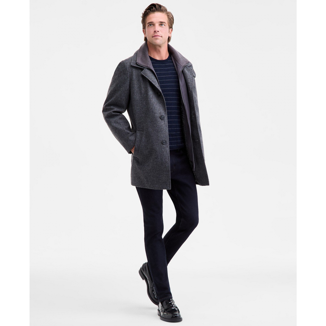 'Classic-Fit Coleman' Mantel für Herren