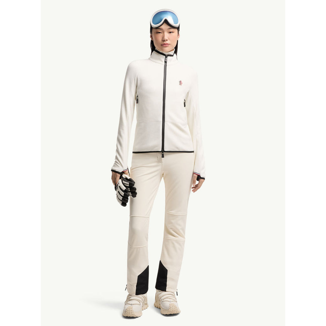 Sweatshirt 'Logo-Patch Zip' pour Femmes