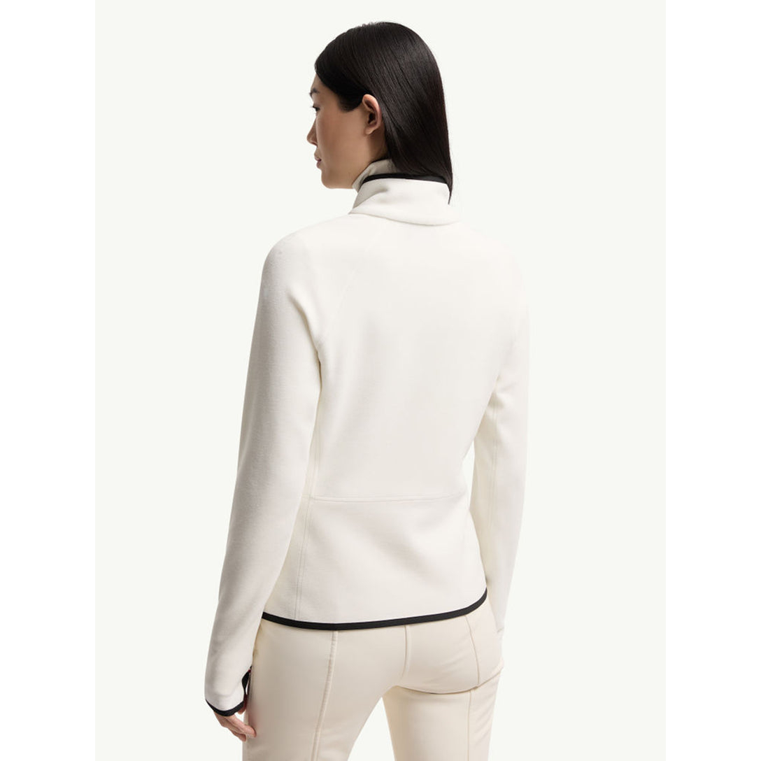 Sweatshirt 'Logo-Patch Zip' pour Femmes