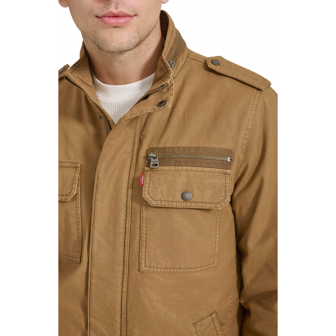 Veste 'Washed Cotton Utility' pour Hommes