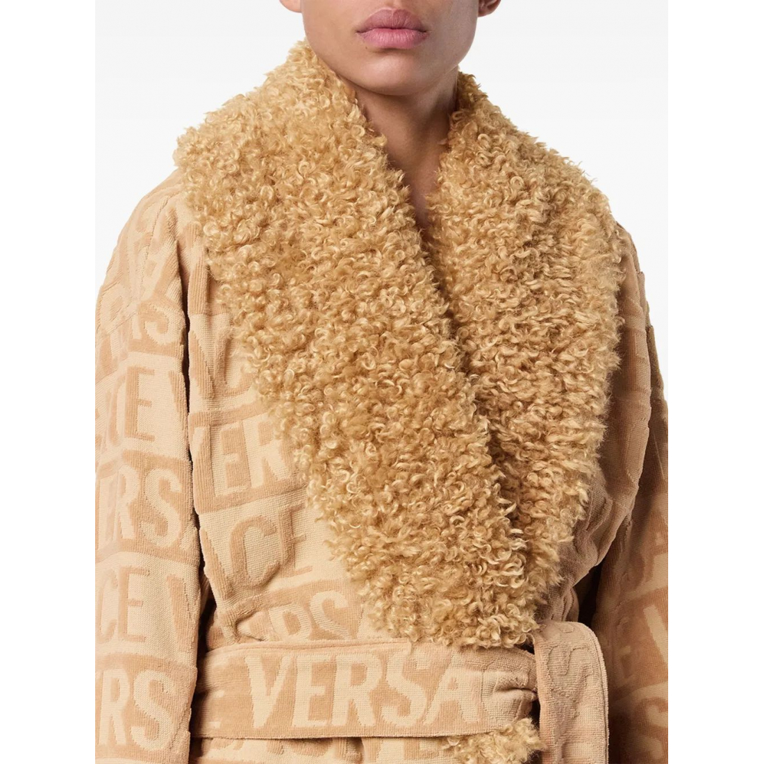 Peignoir 'Logo-Jacquard'