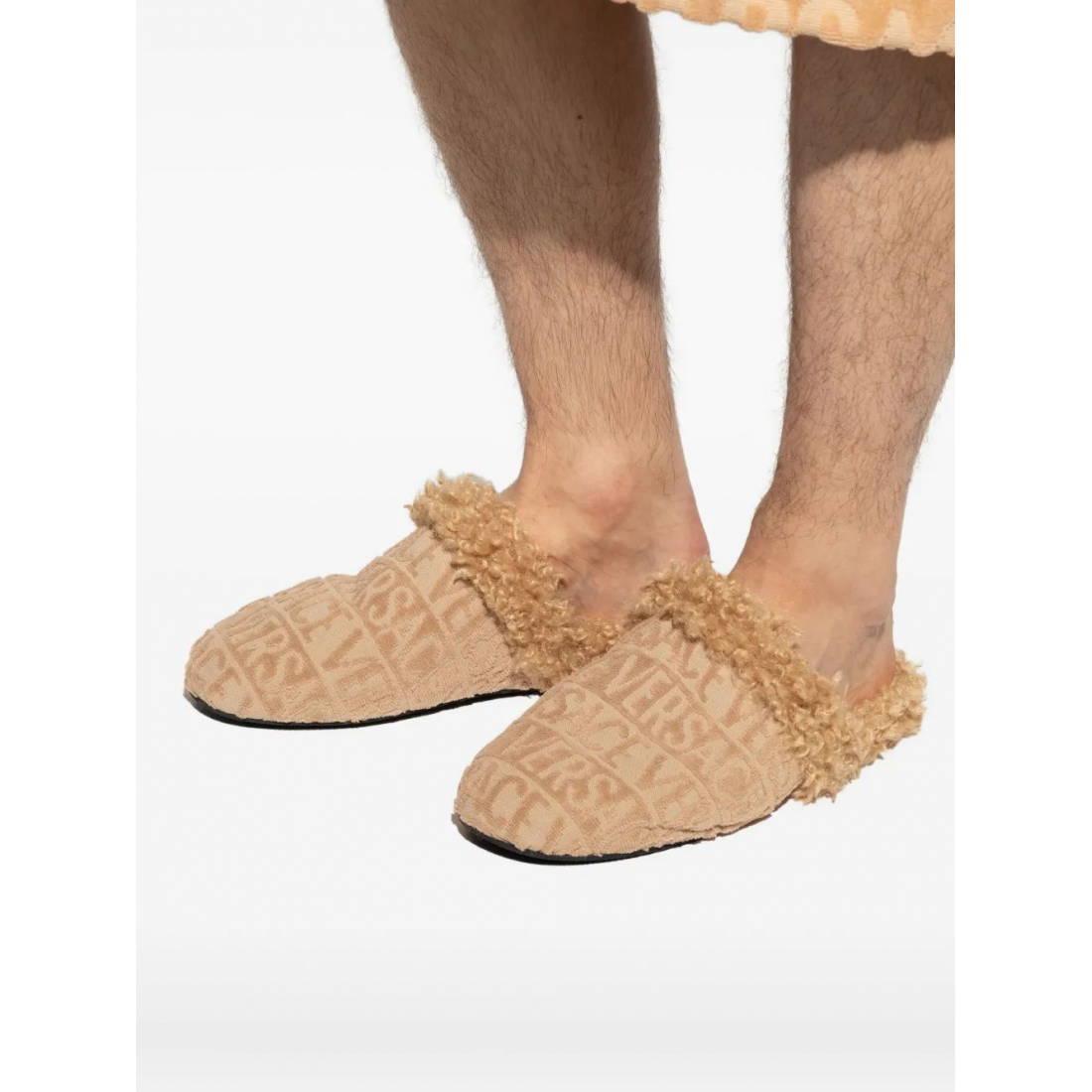 Chaussons 'Logo Curly'