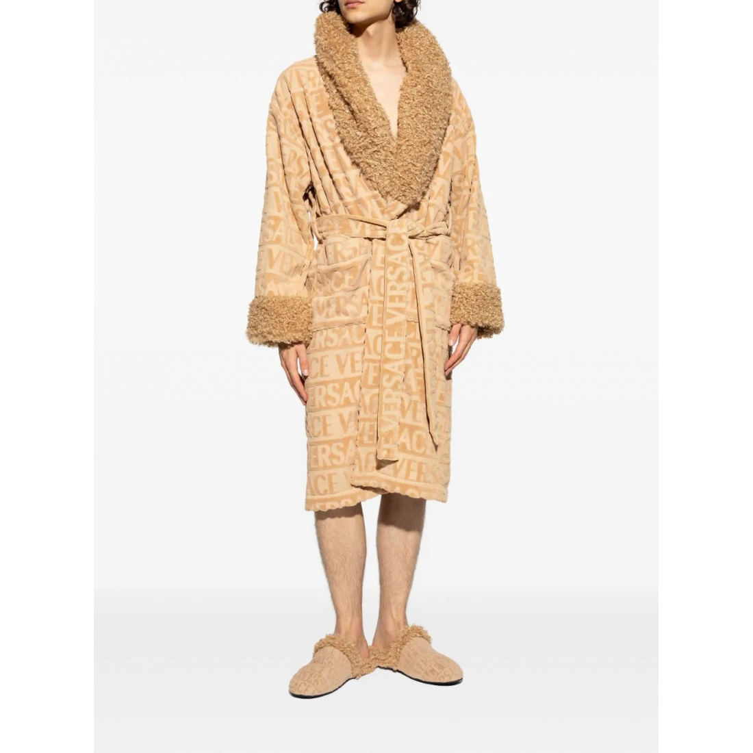 Chaussons 'Logo Curly'