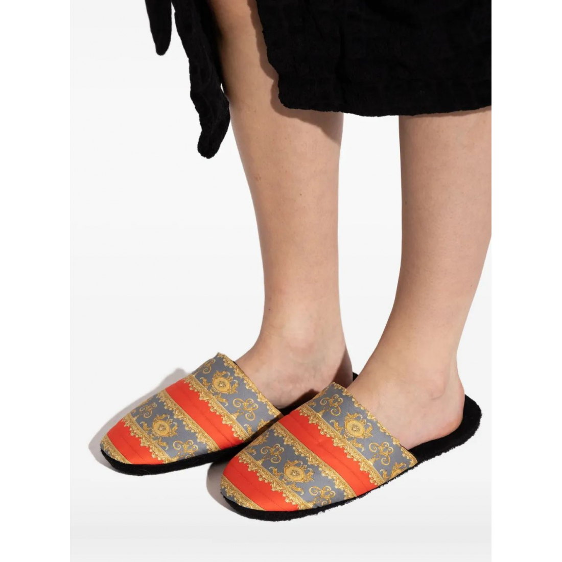 Chaussons 'Barocco Stripe'