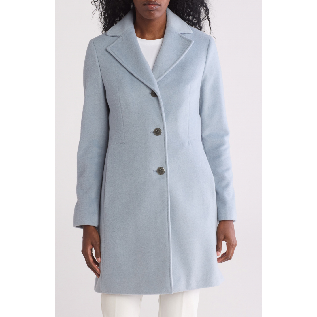Women's 'Notch Wool Blend' Coat