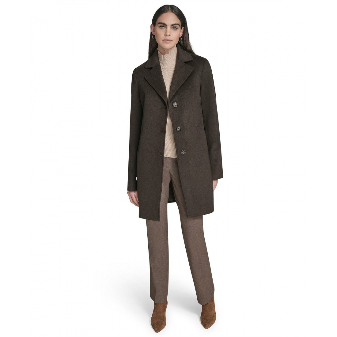 'Single-Breasted' Mantel für Damen