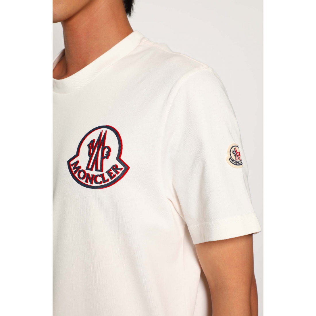 'Logo-Patch' T-Shirt für Herren