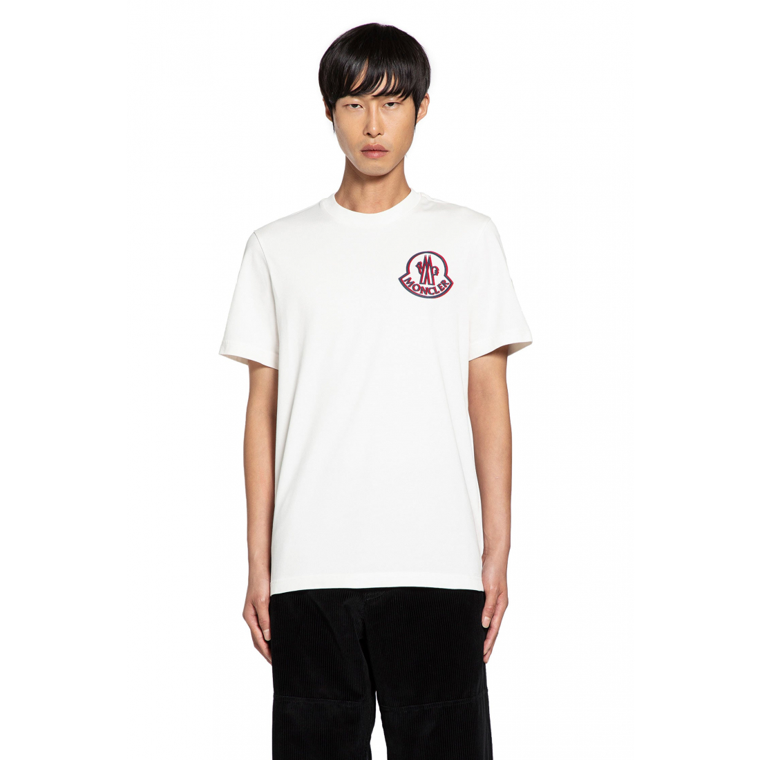 'Logo-Patch' T-Shirt für Herren