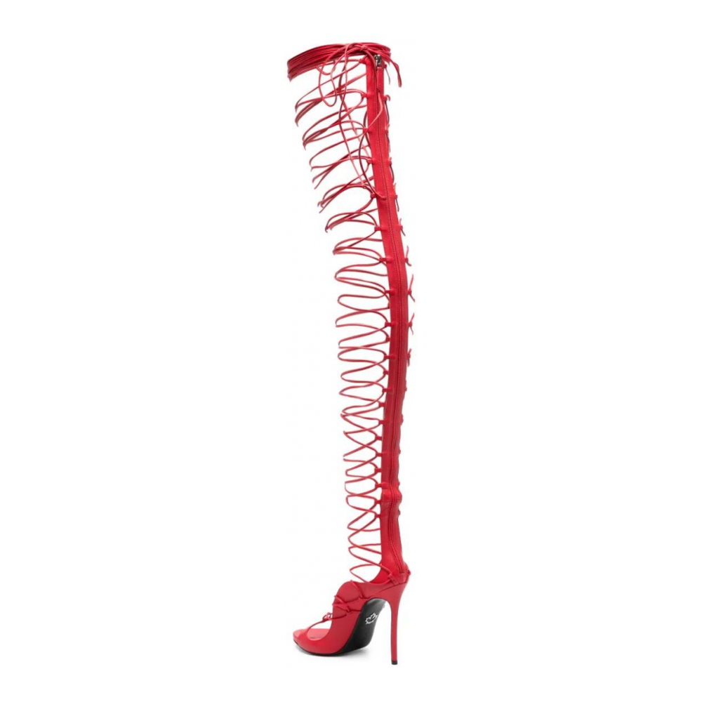 Women's 'Lace-Up Stiletto' High Heel Sandals