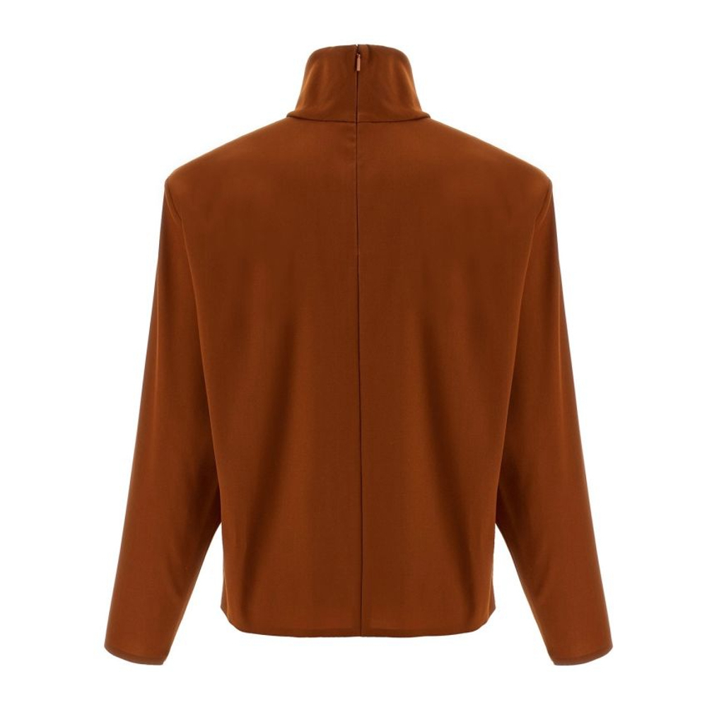 Pull à col roulé 'Structured Shoulder' pour Femmes