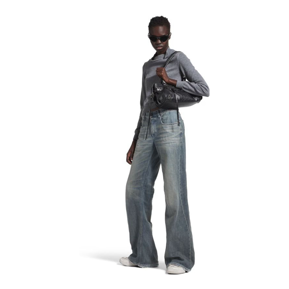 'A Gamba Ampia' Jeans für Damen