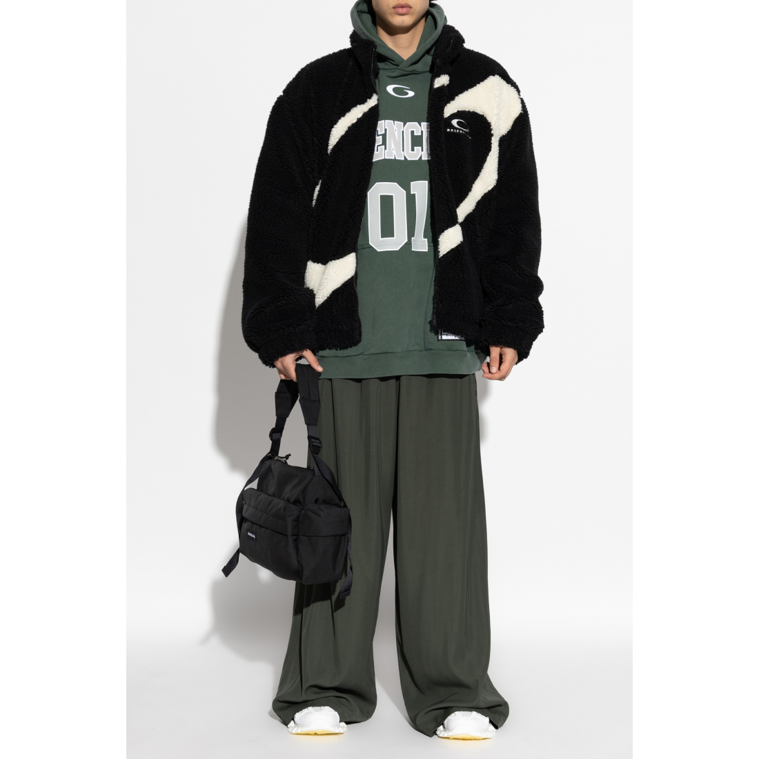 Veste 'Graphic High-Collar' pour Hommes