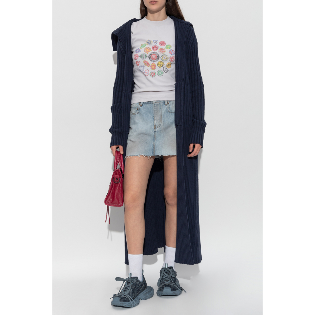 'City' Mini Rock für Damen