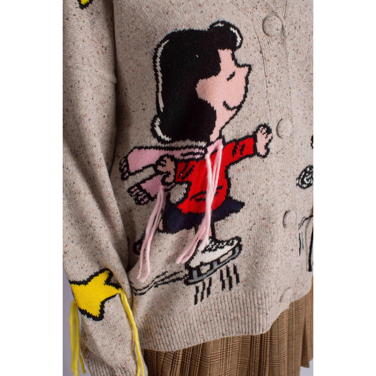 Cardigan 'Snoopy & Lucy' pour Femmes