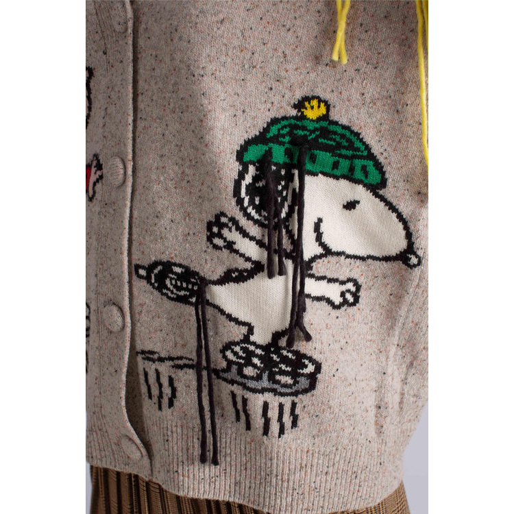 Cardigan 'Snoopy & Lucy' pour Femmes